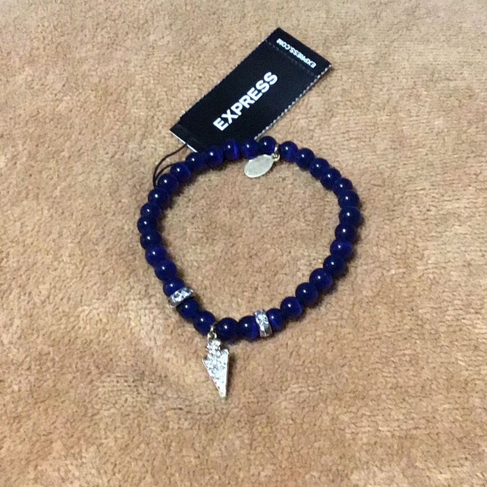 NWT.  Express 2fer Pink & Blue Beads Bracelet